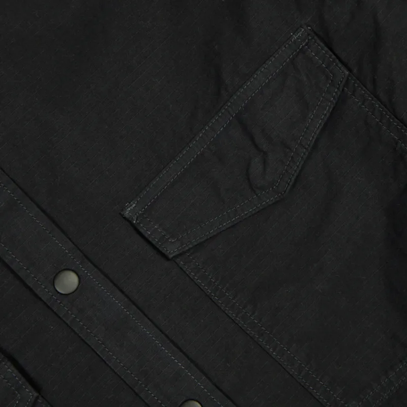 Edwin Big Shirt - Black -2